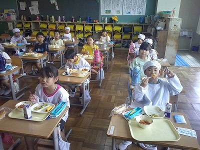 １年給食１