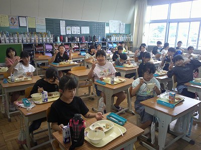 4年給食1