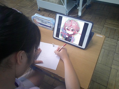 お絵描き２