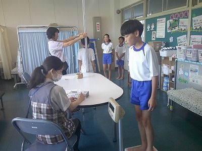身体測定５年
